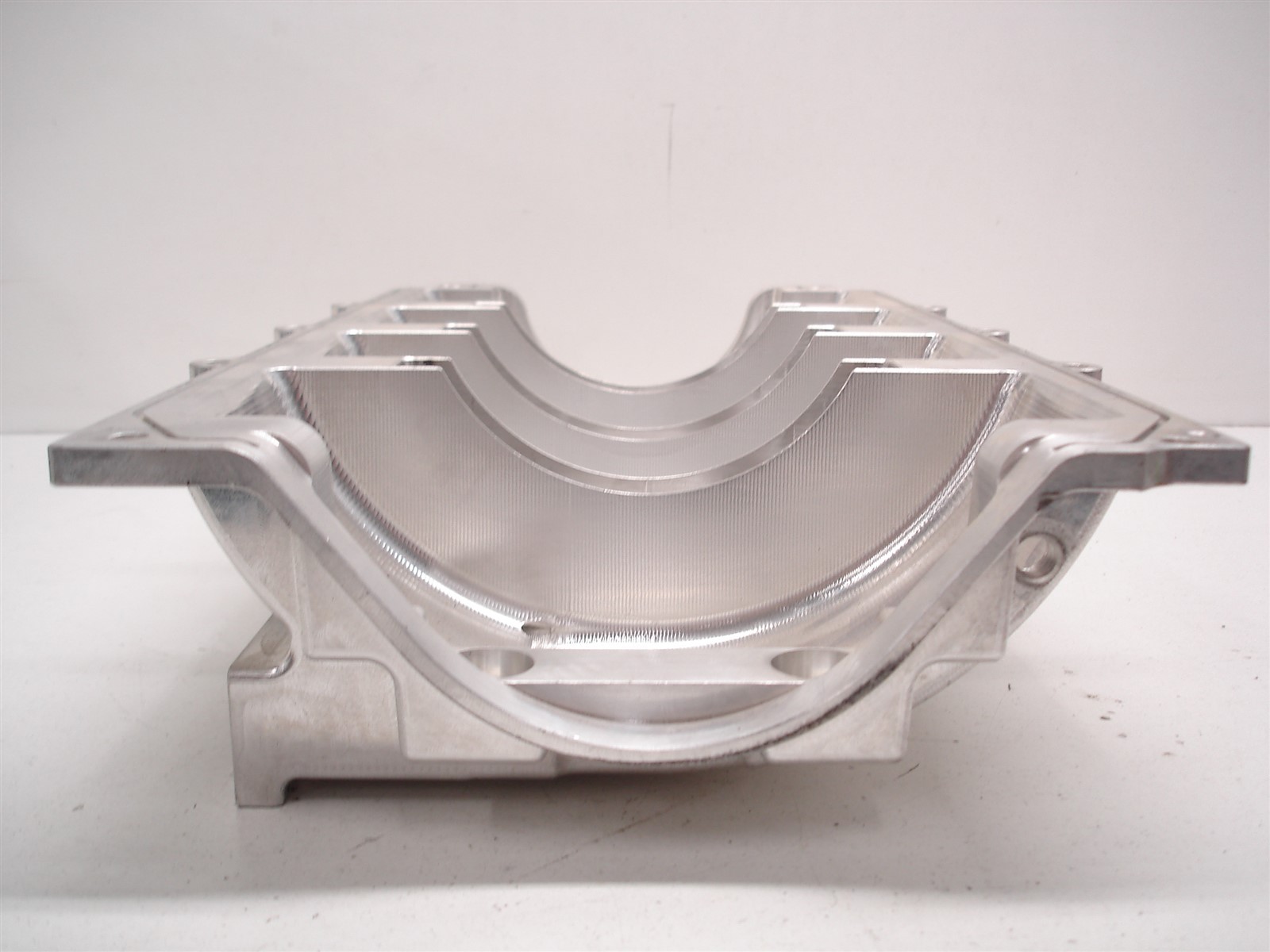 NASCAR BILLET ALUMINUM SEGMENTED GM R07 R07.2 CHEVY DRY SUMP OIL PAN - NO COVER