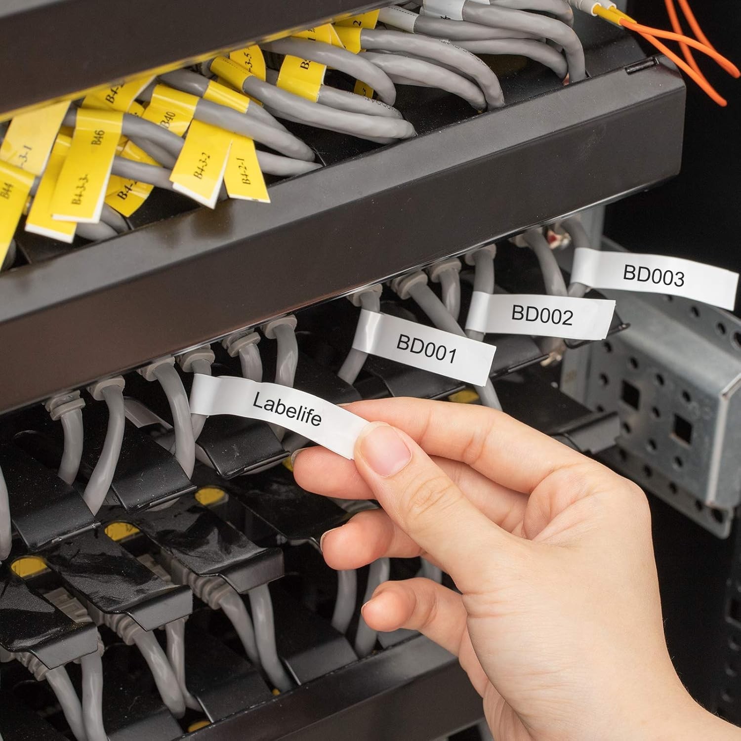 10x Brady M21-750-499 Adhesive Multi-Purpose Nylon Labels Ribbon for M21 Printer