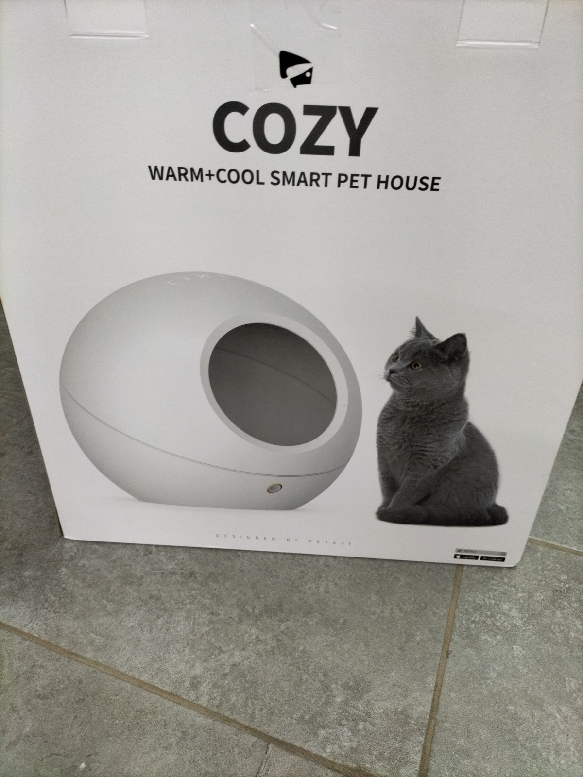PETKIT P810 Cozy SMART PET HOUSE WHITE HEATED COOLED INDOOR CAT/DOG BED .