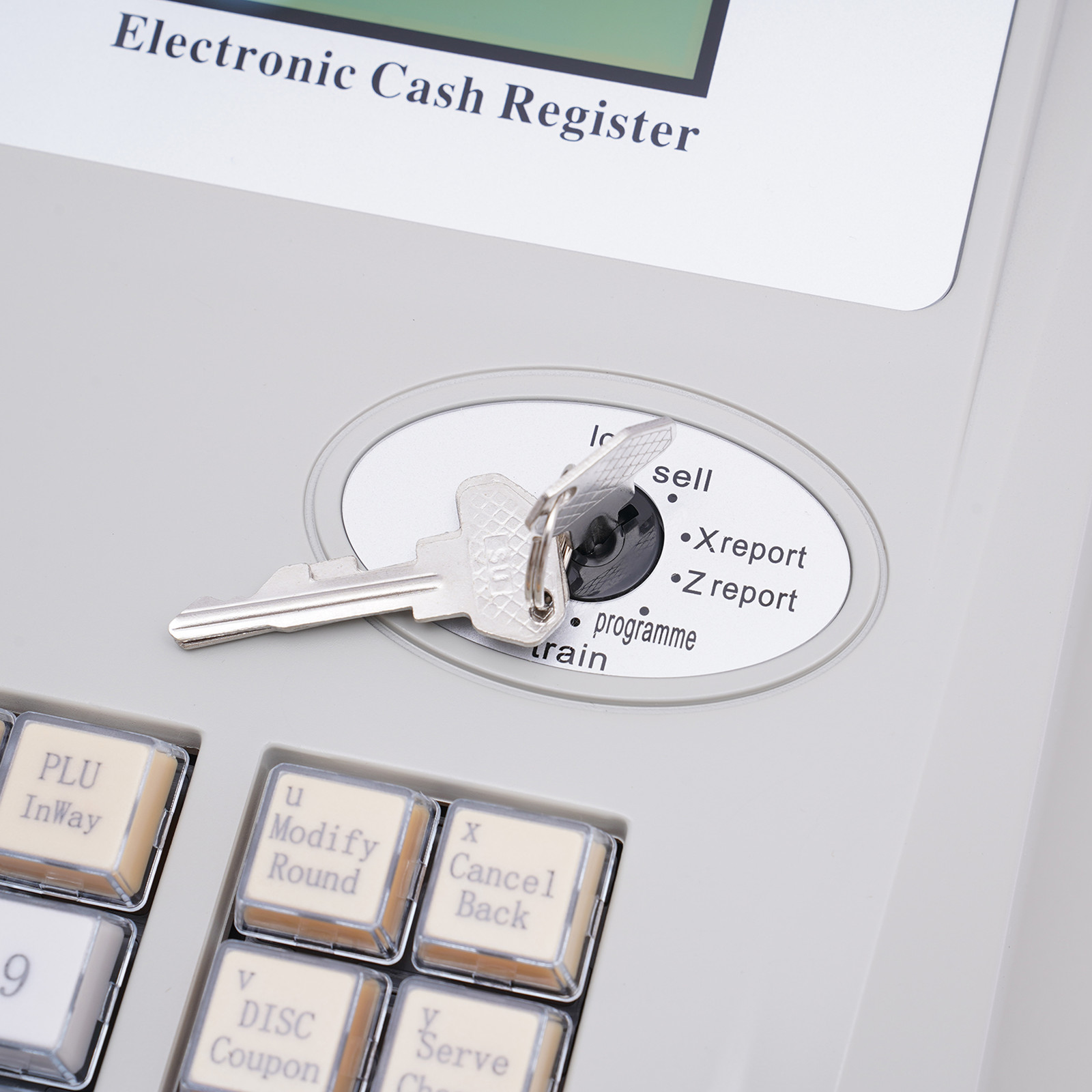 NEW Electronic Cash Register 48 Keys Cash Management System with Thermal Printer