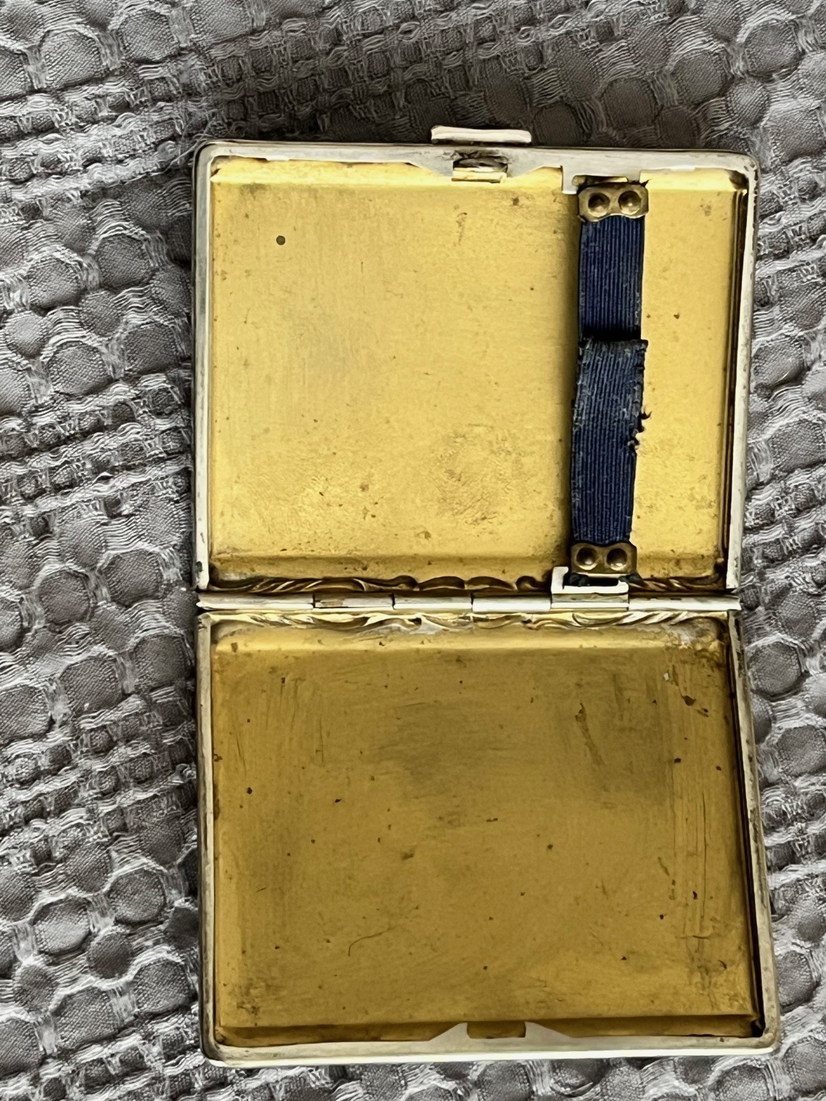 Vintage Silver Alpaca Cigarette Case