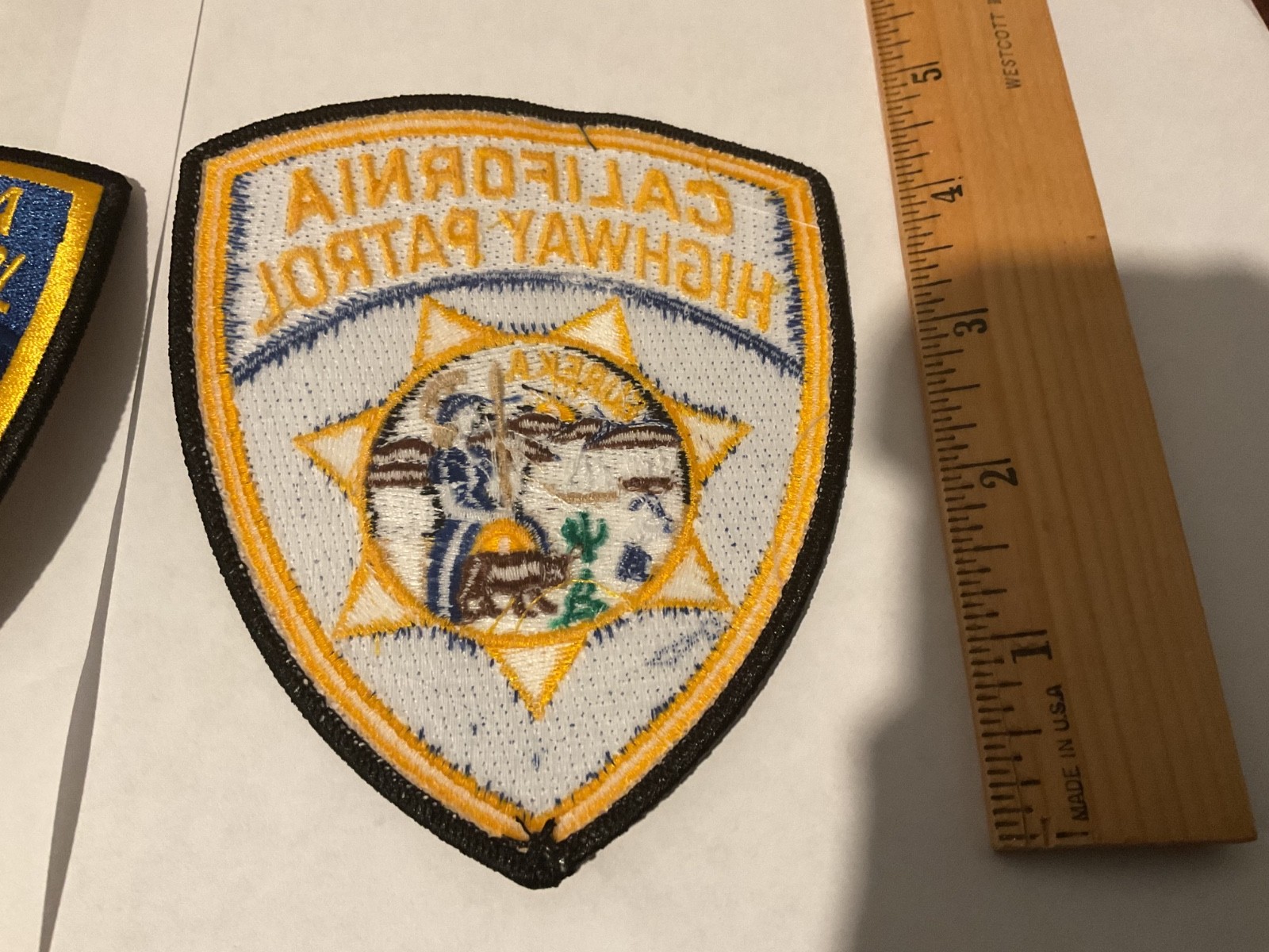 California Highway Patrol with Eureka Patch Full Size Set New Tracking &Insured