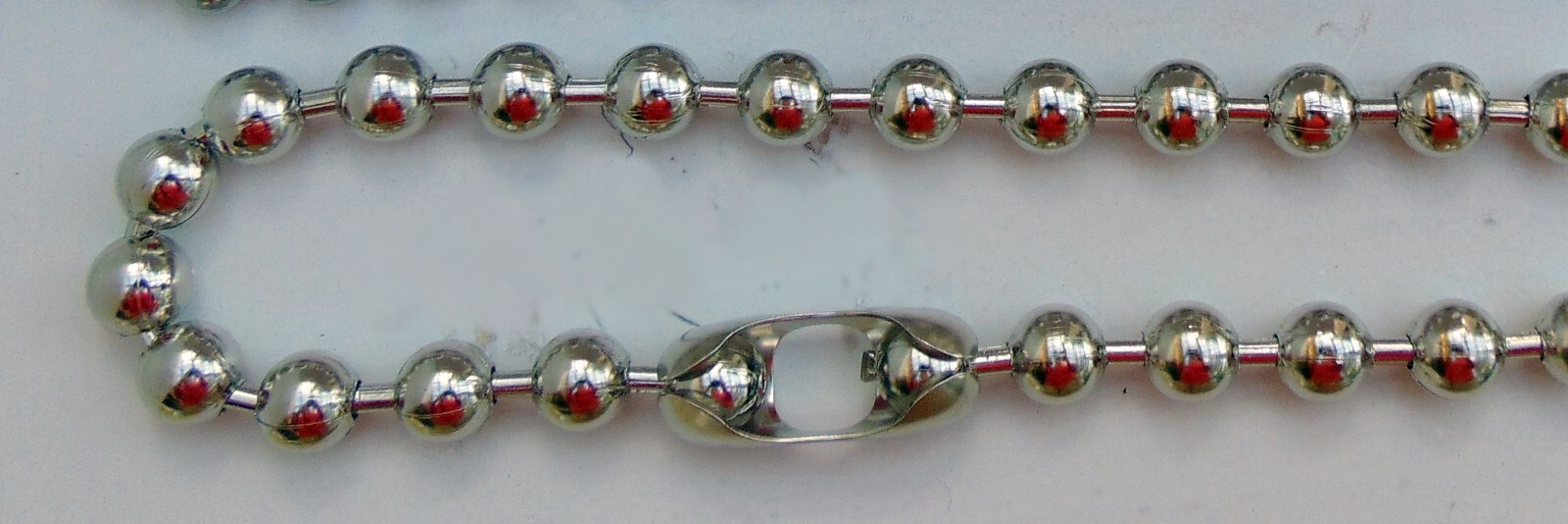 12mm #30 Steel BALL CHAIN NECKLACE or Bracelet Goth Punk 1/2" BEADS Pick Length