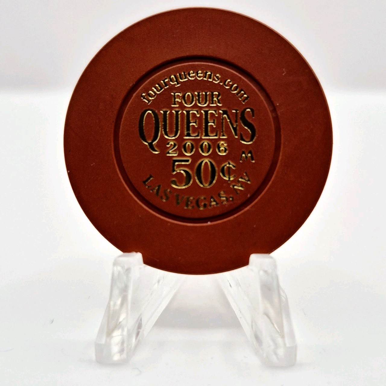 Four Queens Hotel Casino Las Vegas Nevada 2006 $.50 Casino Chip E7928
