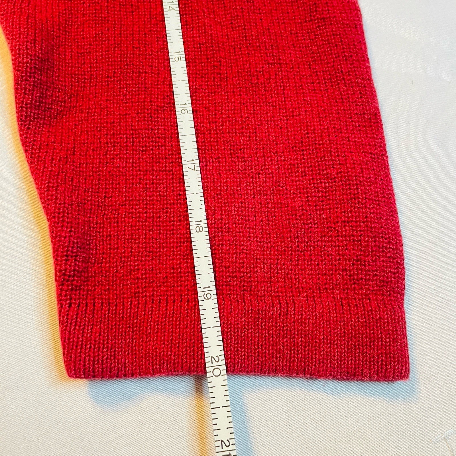 American Eagle Striped Knit Sweater Mens XL Red Navy Y2K Preppy Crewneck