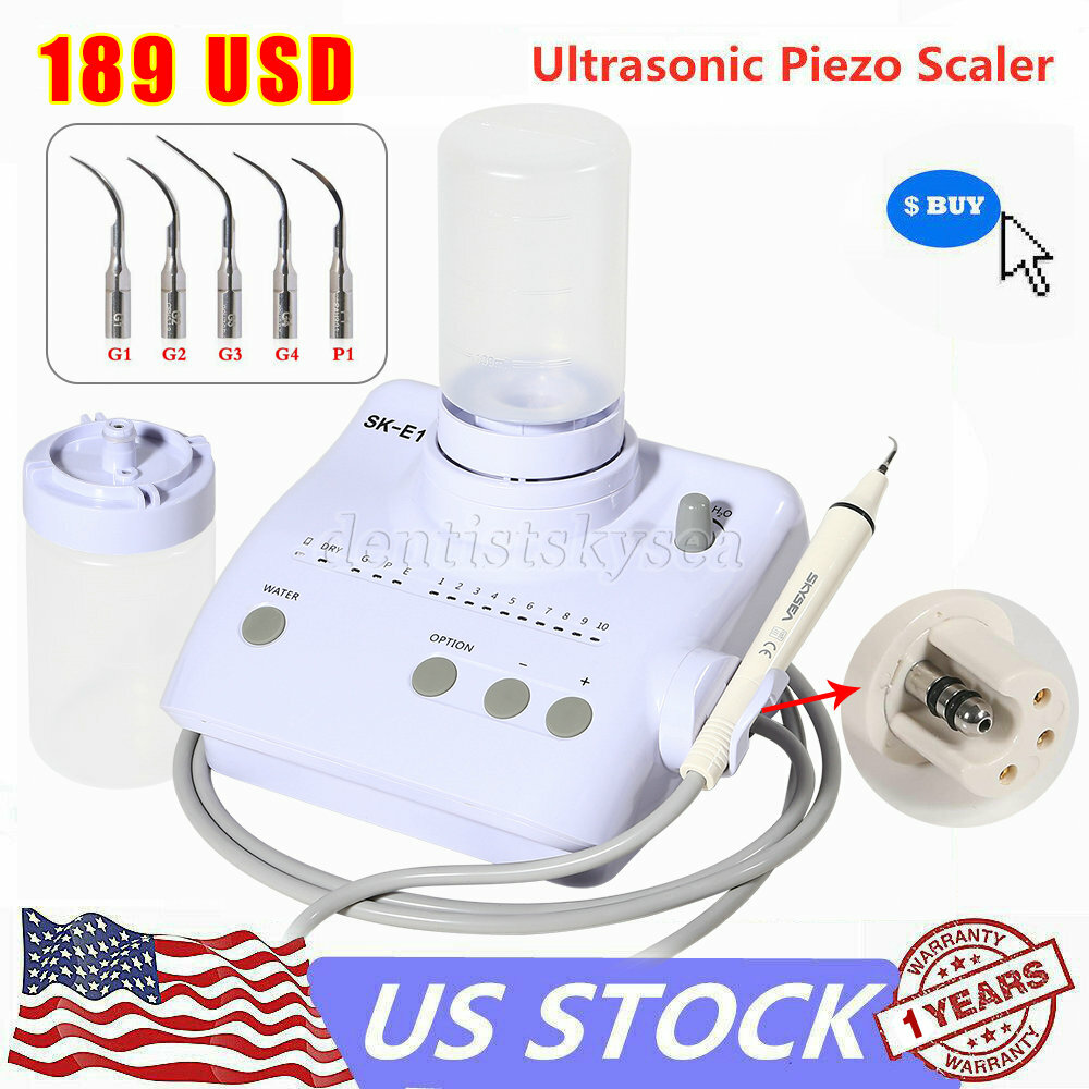 Dental Ultrasonic Piezo Scaler Detachable Ultrasound Unit fit EMS Cavitron SK-E1