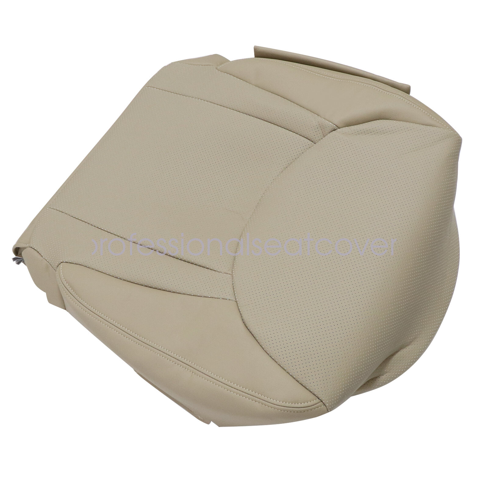 Driver & Passenger Leather Seat Cover Tan For 2001 to 2006 Lexus LS430