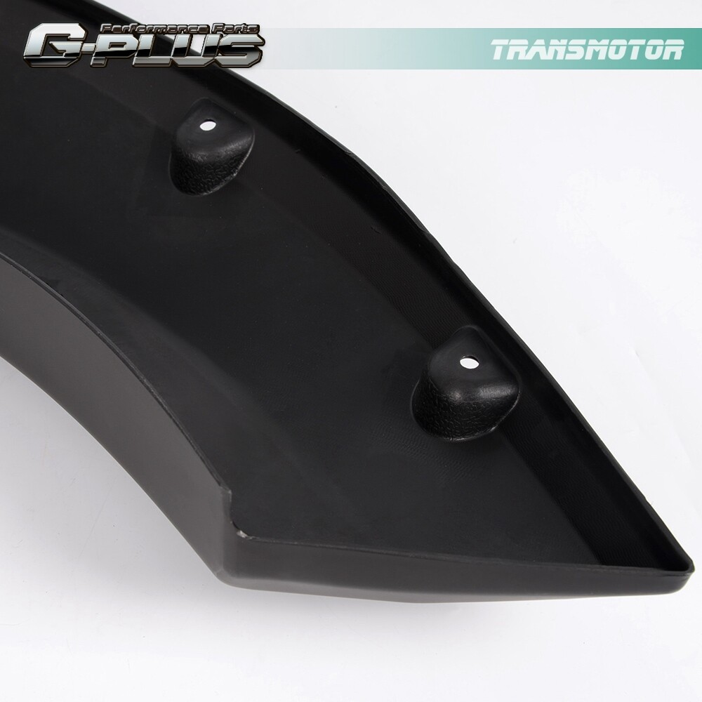 Fender Flares Pocket Rivet Bolt on Style Smooth Fit For Ford F150 2004-2008 4Pcs