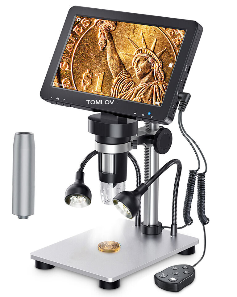TOMLOV DM9 Series DM9 Pro/ DM9 Max ,Digital Microscope/Coin Microscope Magnifier