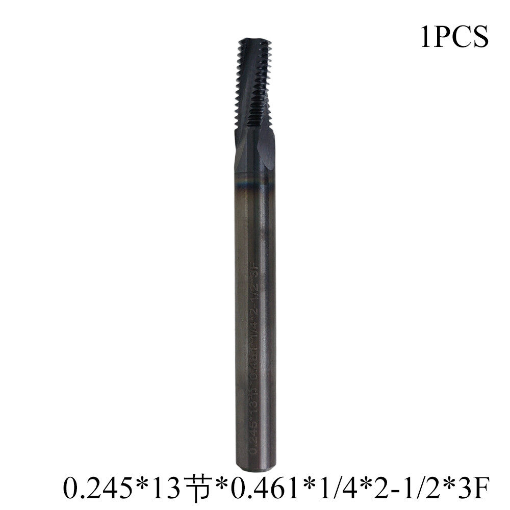 1/16"-27 NPT CARBIDE THREAD MILL - TiALN COATED NEW