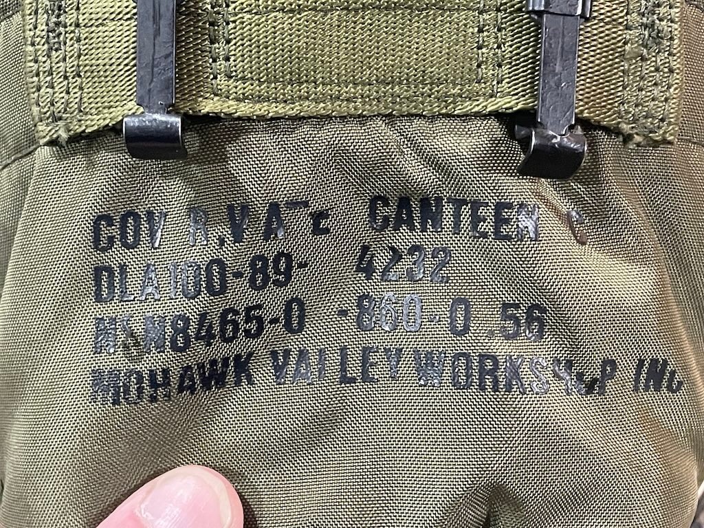 US Gulf War era PASGT Helmet GWOT Chocolate Chip Hat 6 color desert Canteen set