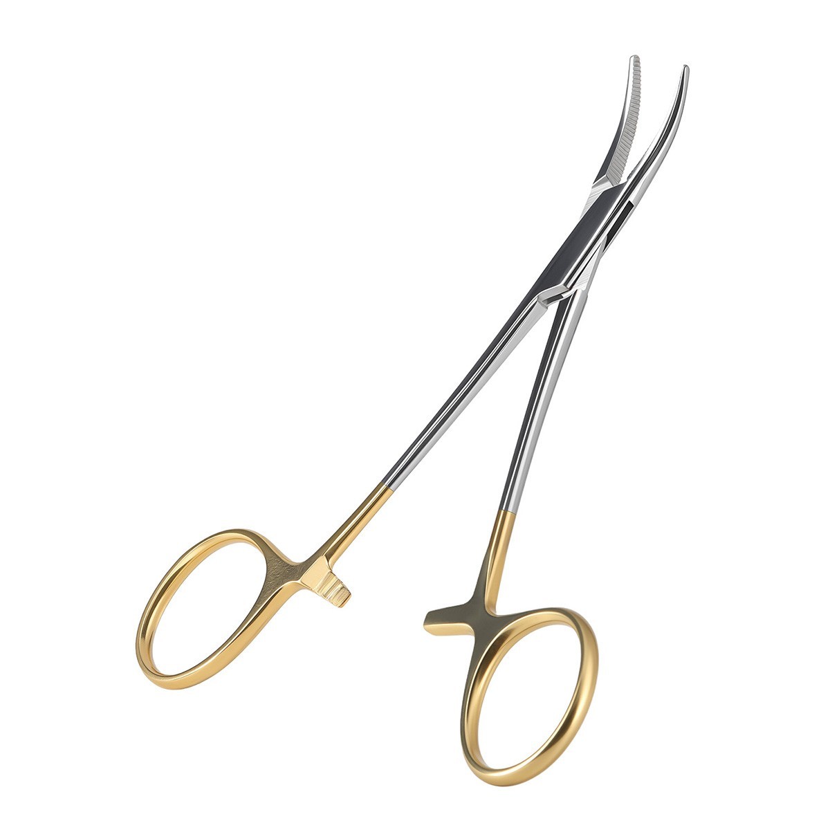 USA Dental Hemostat Locking Forceps Surgical Instrument Curved & Straight Head