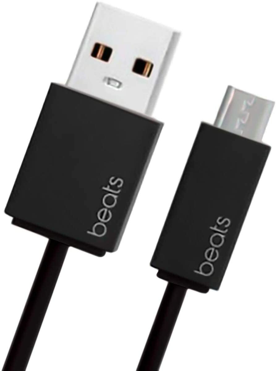 Genuine Beats by Dr Dre Micro USB Charger Cable Black