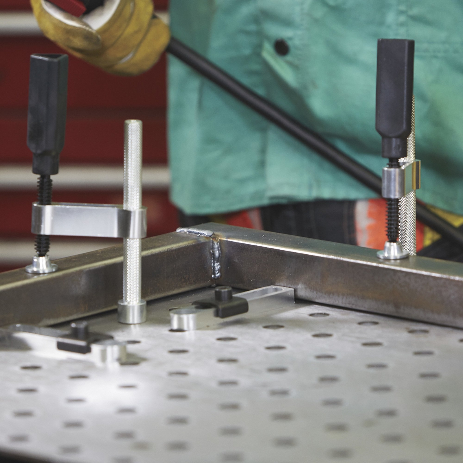 Klutch Welding Table Clamp Kit, 4-Pcs.