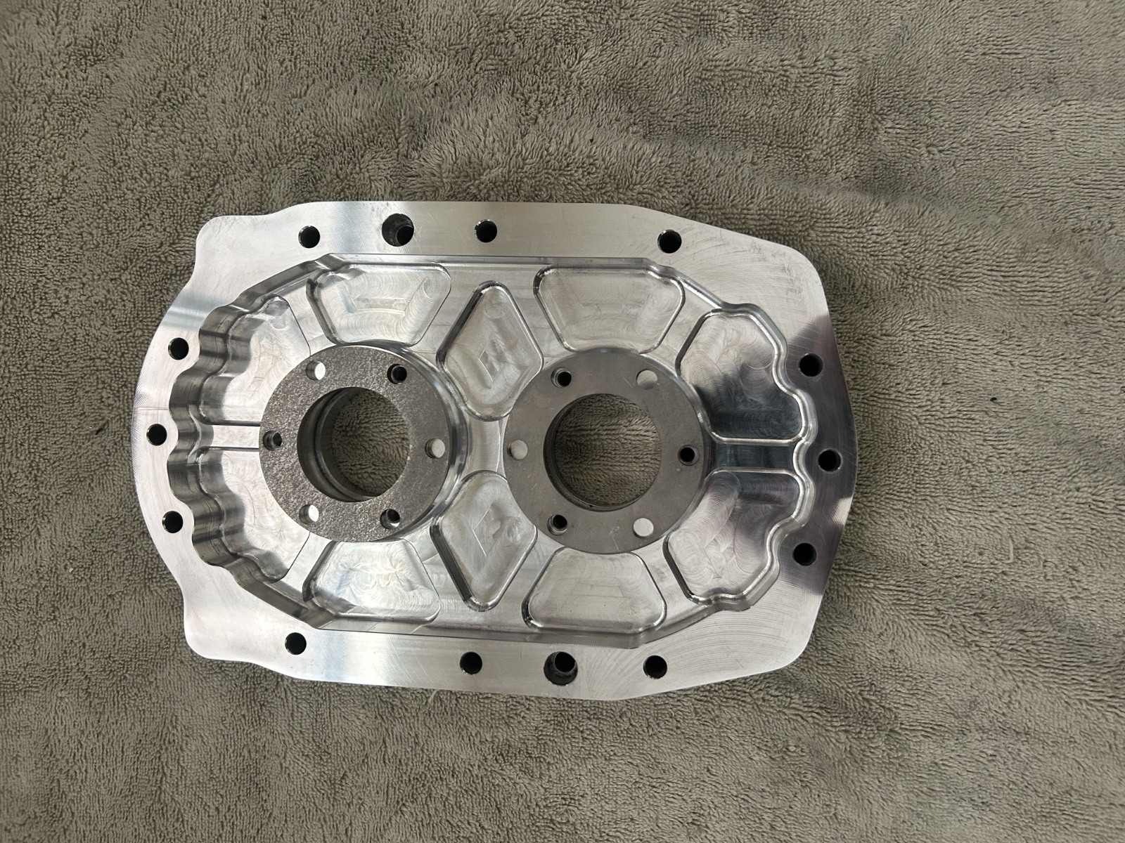 NU Mooneyham Blowers BILLET FRONT BEARING PLATE w retainers fits GMC and others