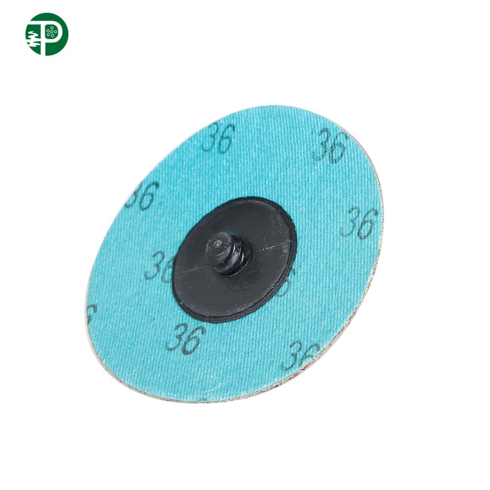 25Pack 3 inch 36 Grit Aluminum Oxide Roll Lock Die Grinder Sanding Grinding Disc