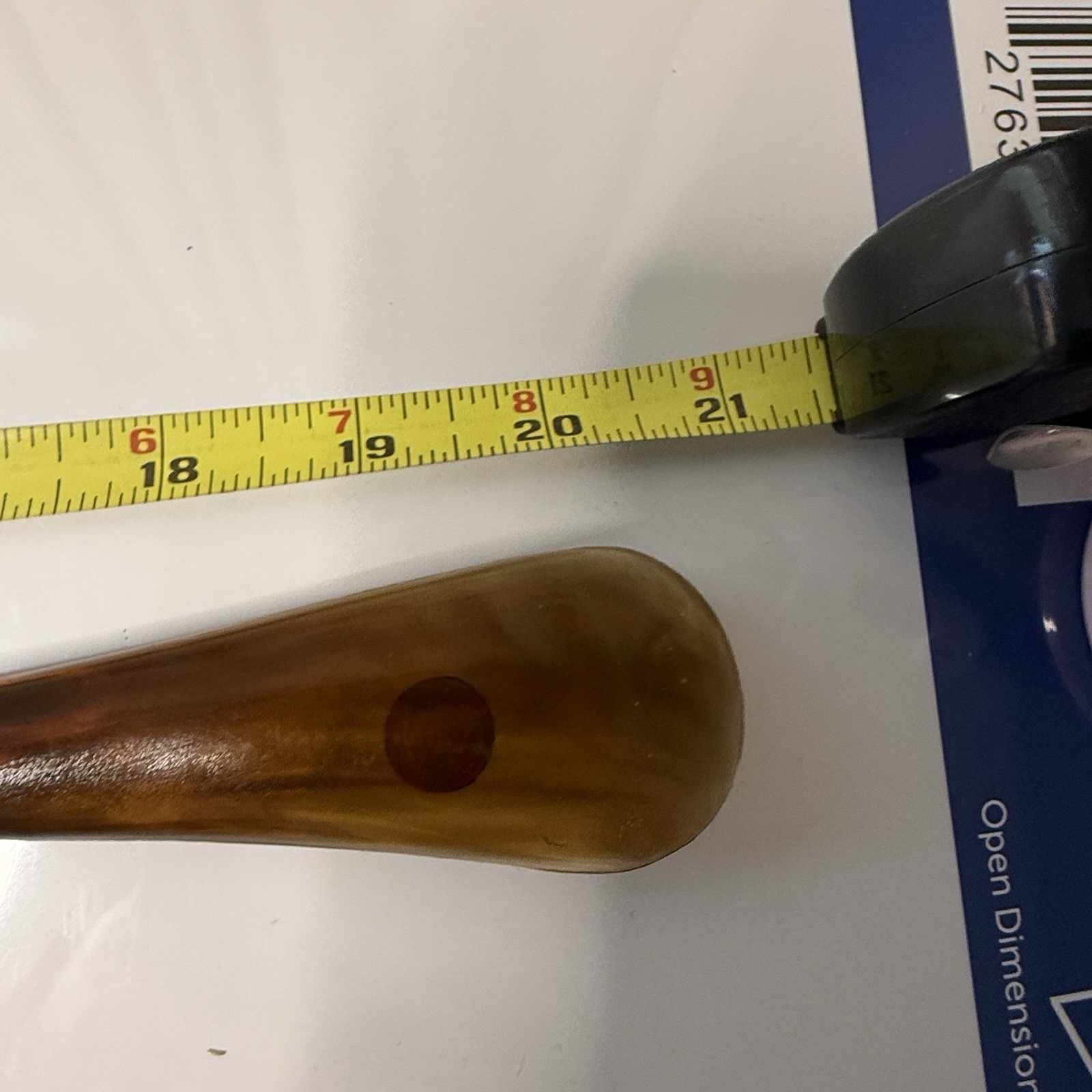 Duck Head Shoe Horn Vintage Made In Italy 18" Long