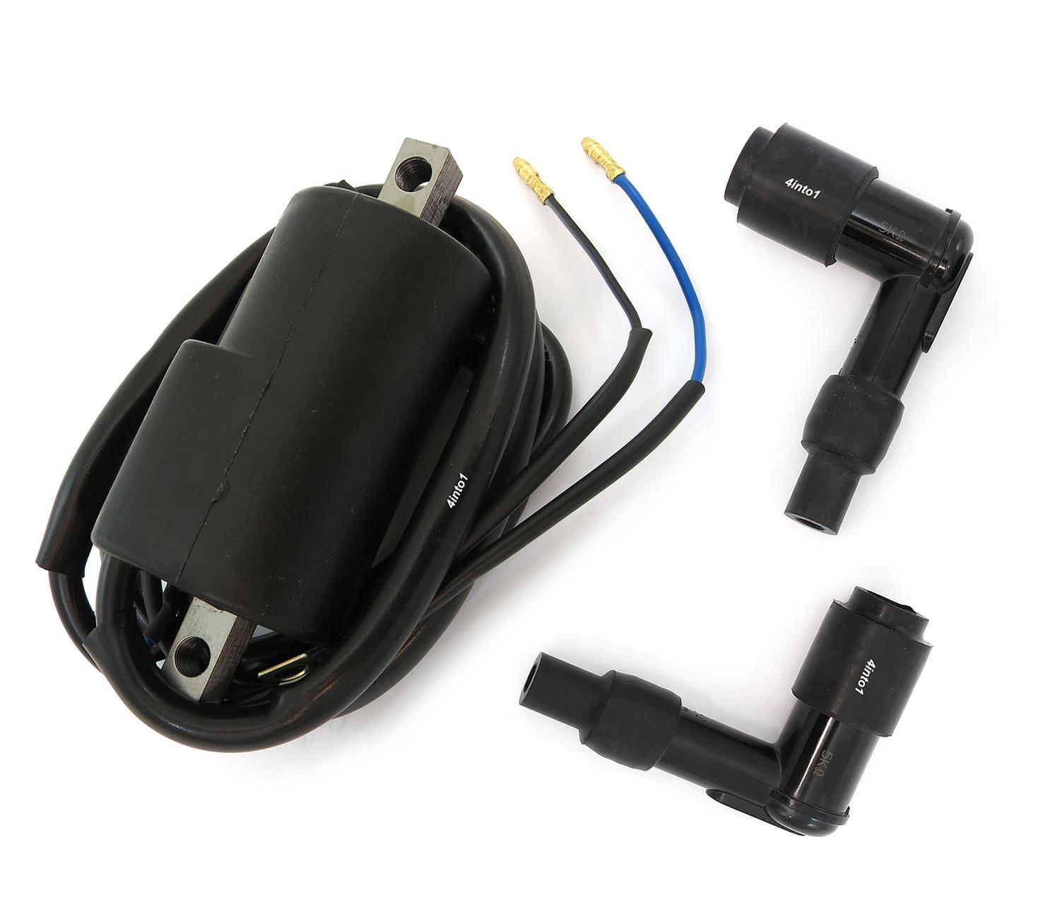 Ignition Coil and Spark Plug Caps -  Honda CB160 CB175 CB200 CL160 CL175 CL200