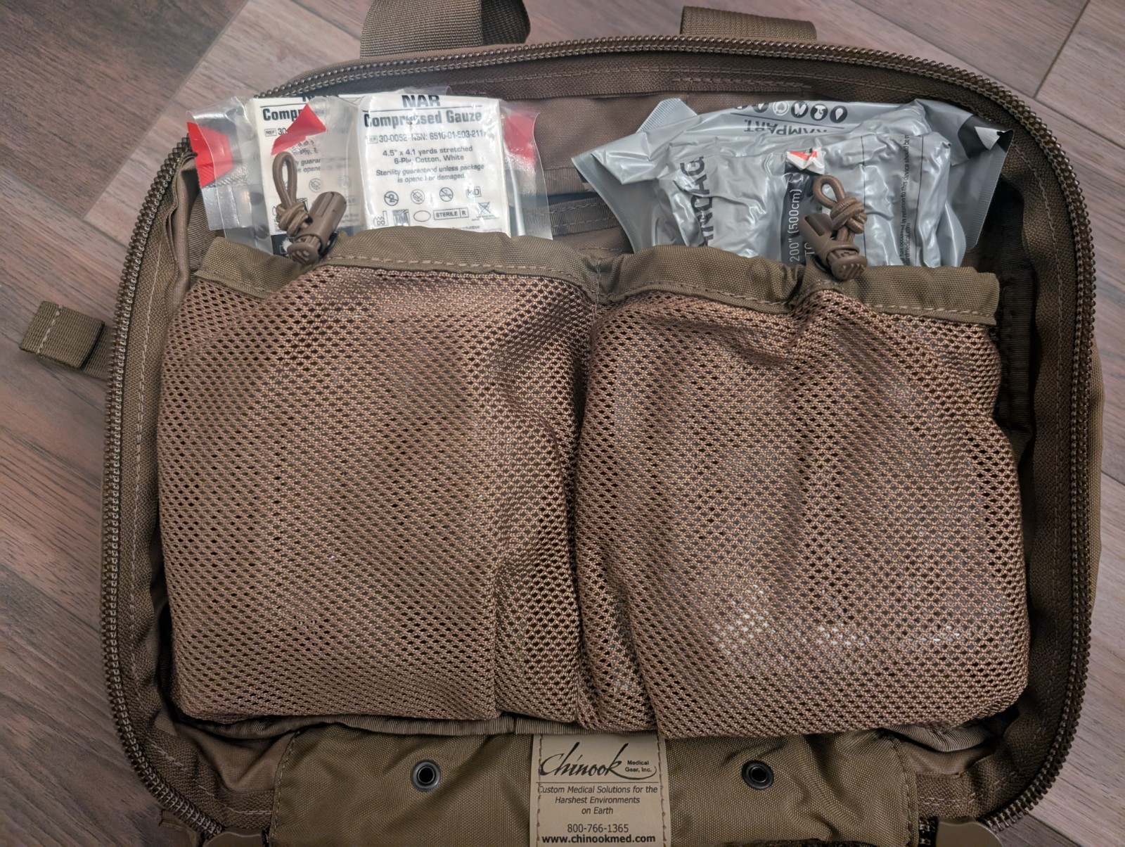 CHINOOK MEDICAL TC3 CLS KIT, brand New Fully Stocked With Hemostatic- COYOTE