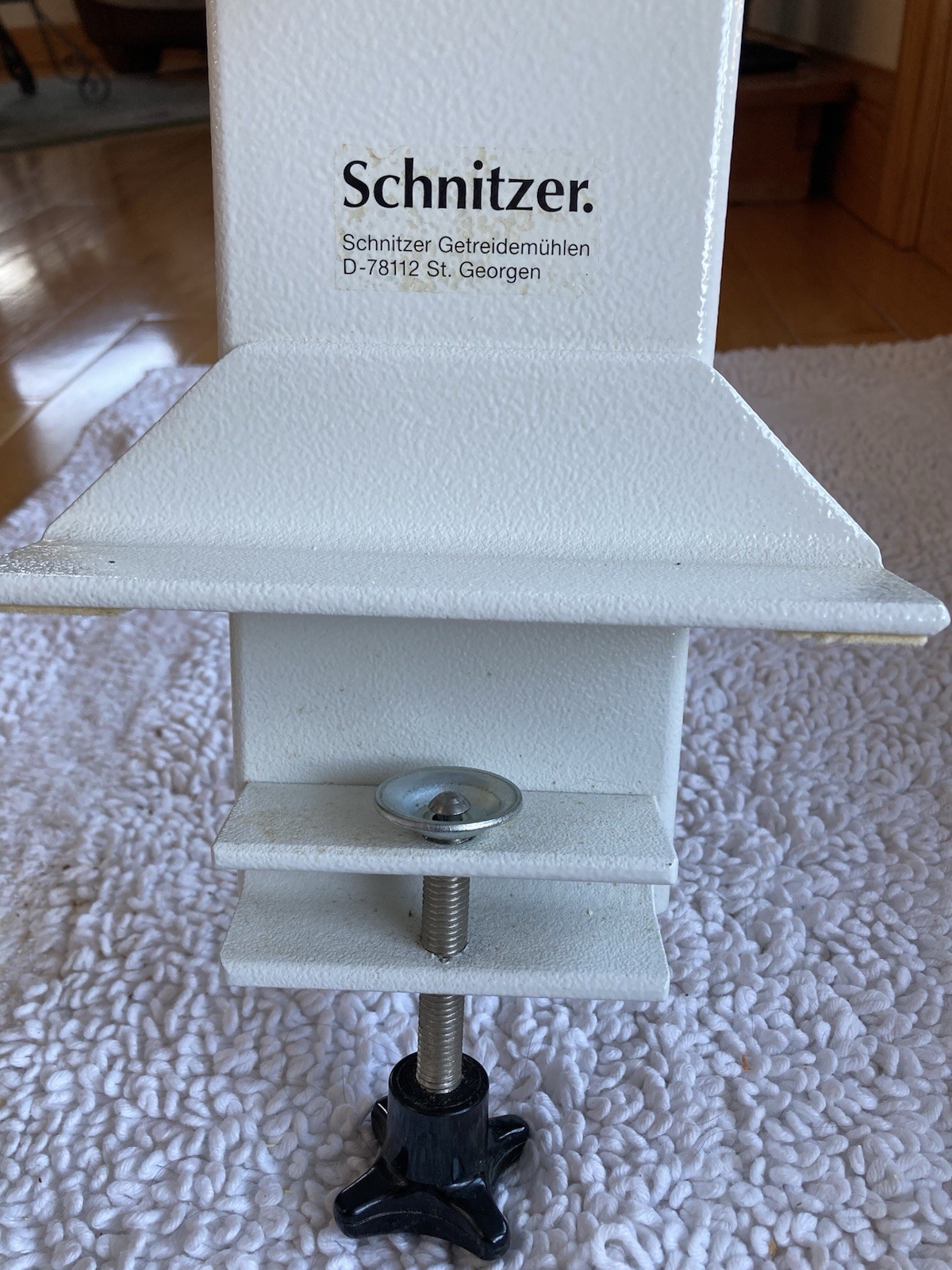 Schnitzer Model OH Hand Grain Mill--millstone & durable metal frame--GERMANY