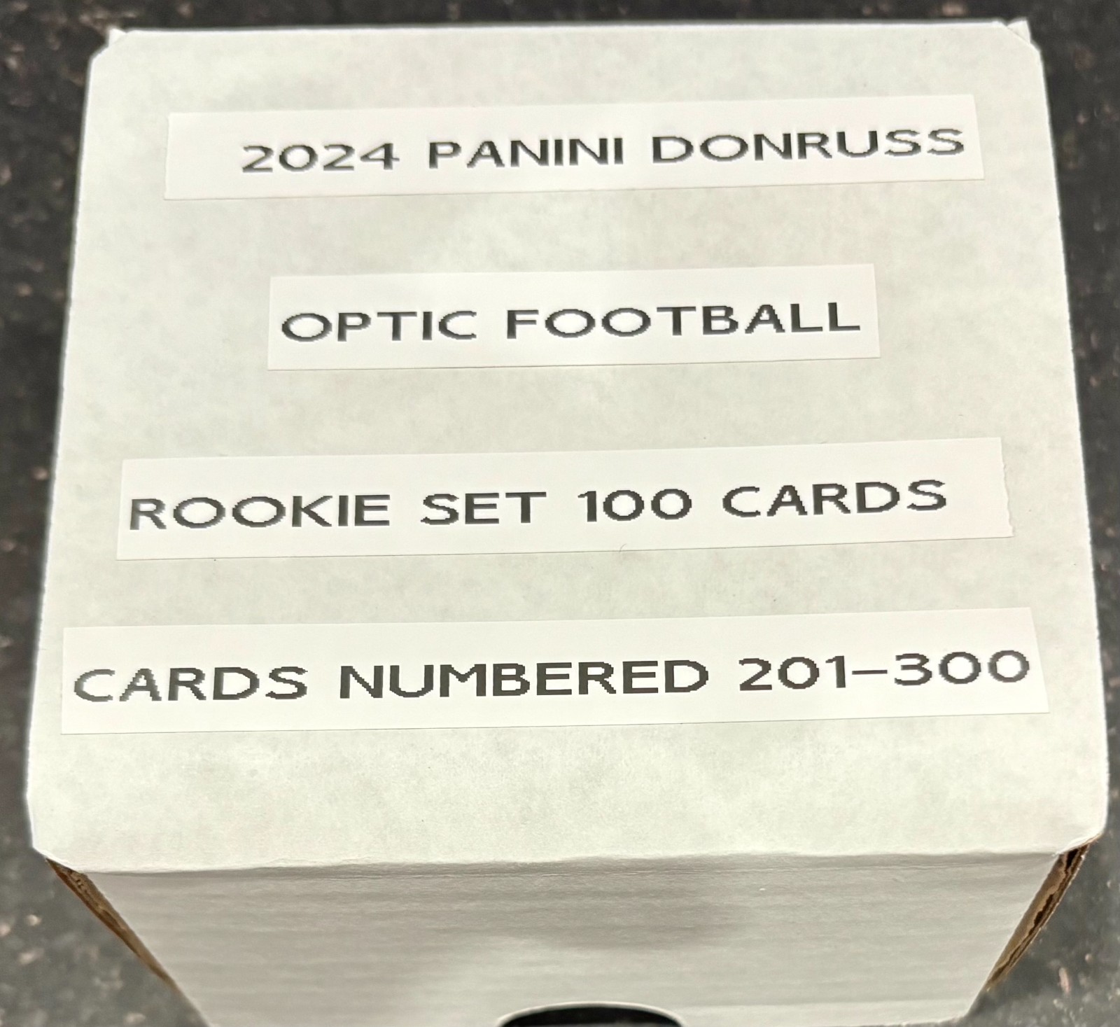 2024 Panini Donruss Optic Football Complete ROOKIE Set - 100 CARDS