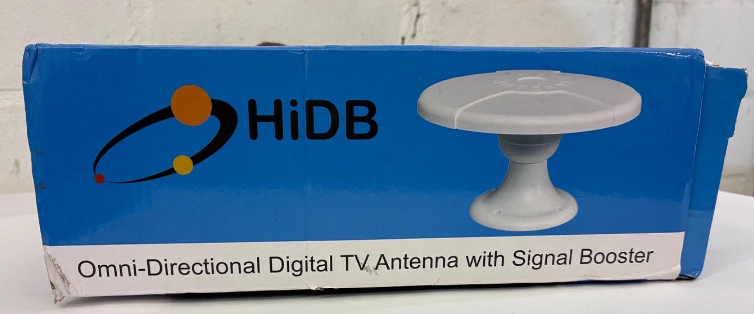 Outdoor Rv Tv Antenna for Smart Tv, 360° Omni-Directional RV Antenna Roof Mount