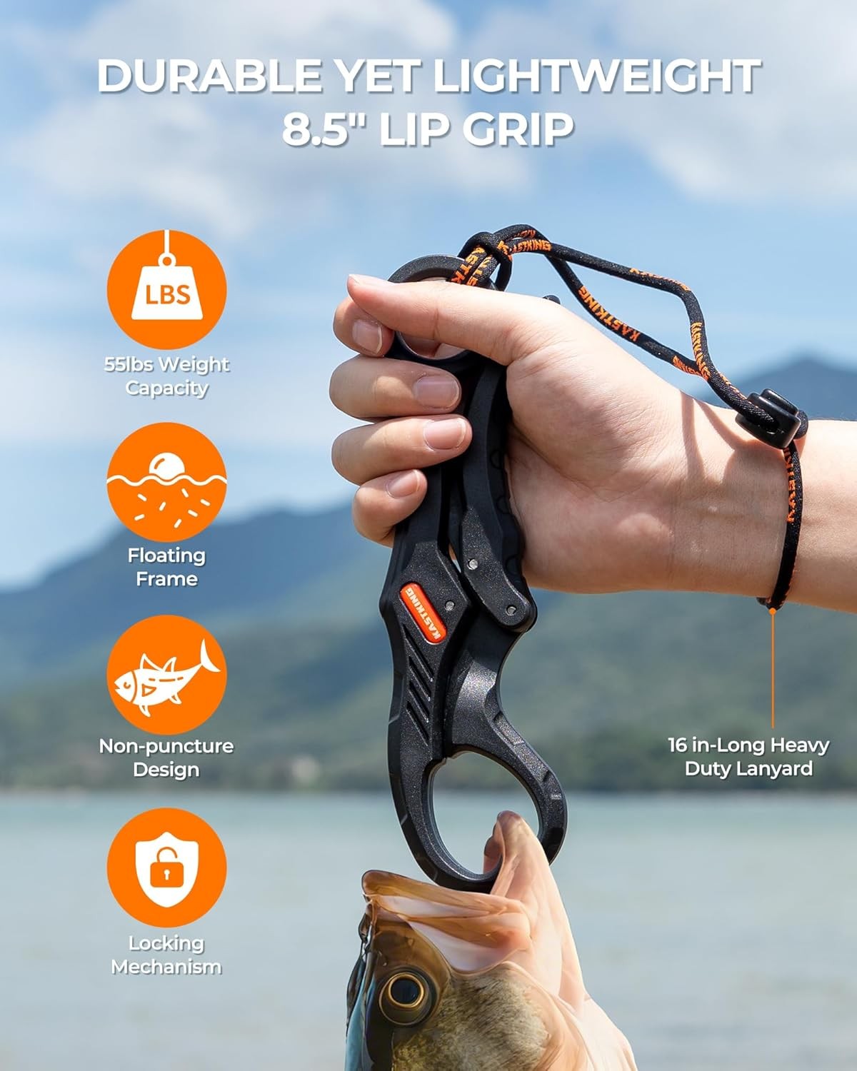 KastKing SteelStream Fishing Tool Set, Fishing Gear- Corrosion Resistant Fishing