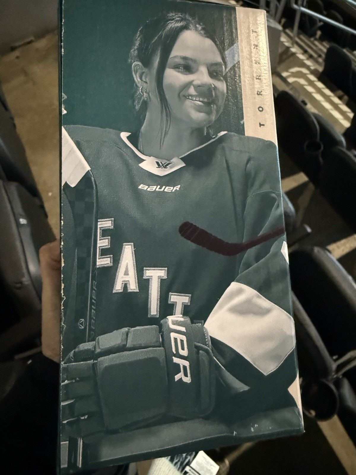 2026 Cayla Barnes Bobblehead Seattle Torrent Hockey PWHL SGA 3/11/26 US Olympics