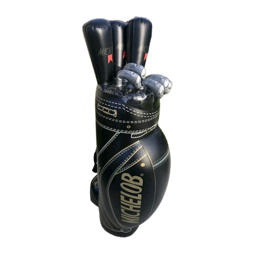 MICHELOB BEER GOLF BAG Inflatable Blow Up advertising new in package free ship
