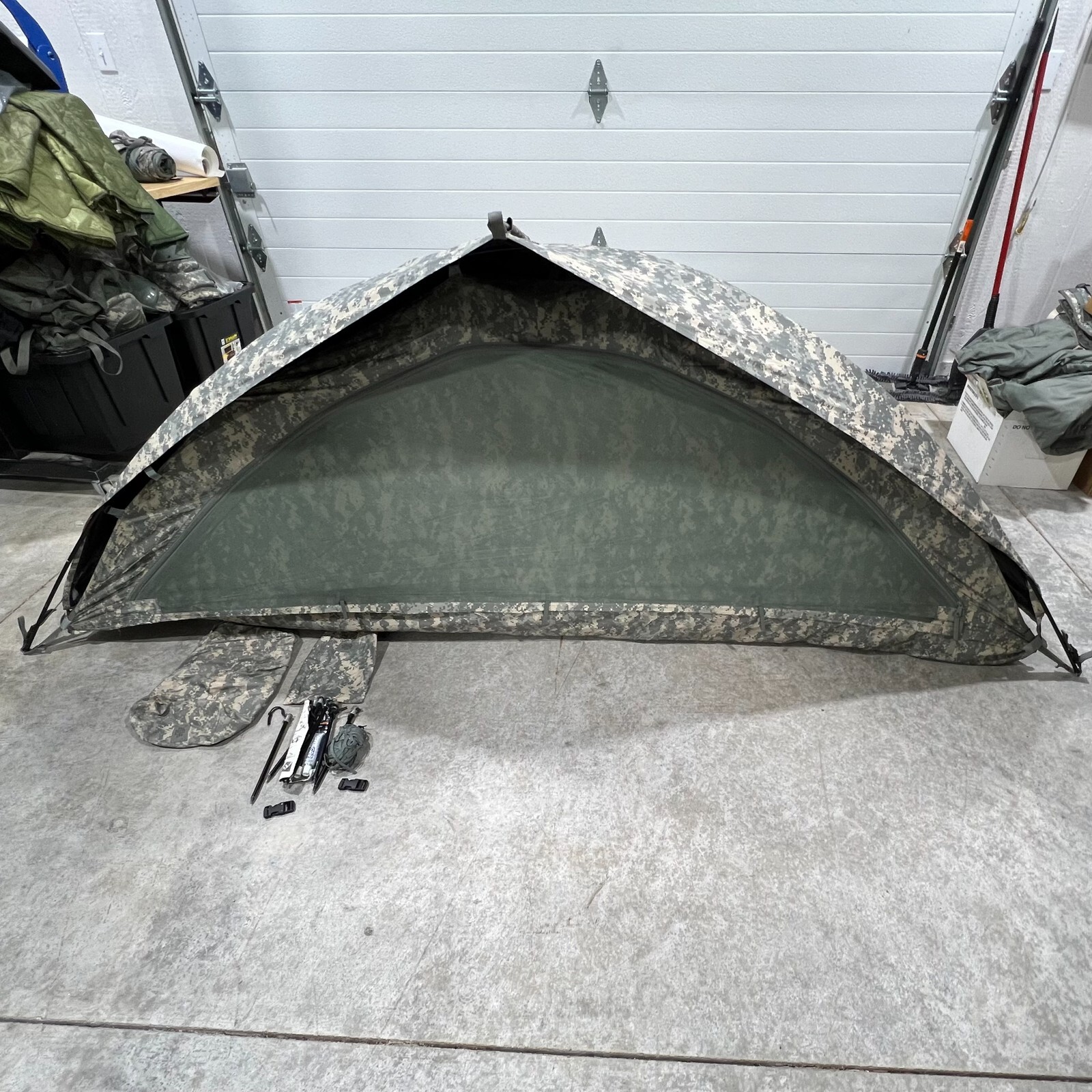 US Military ACU Tent Combat Shelter System One-Person