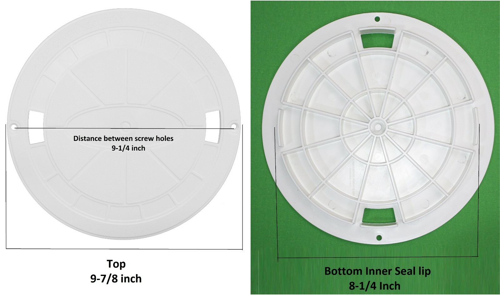 Aftermarket Skimmer Deck Lid Cover for Hayward Swimming Pool SP1070C SPX1070C