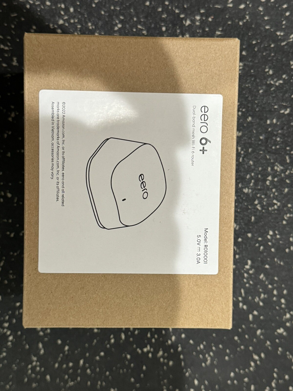 New EERO 6+ Plus Dual Band Mesh Wi-Fi Router Up To 1 Gbps 1,500 Sq Ft - White