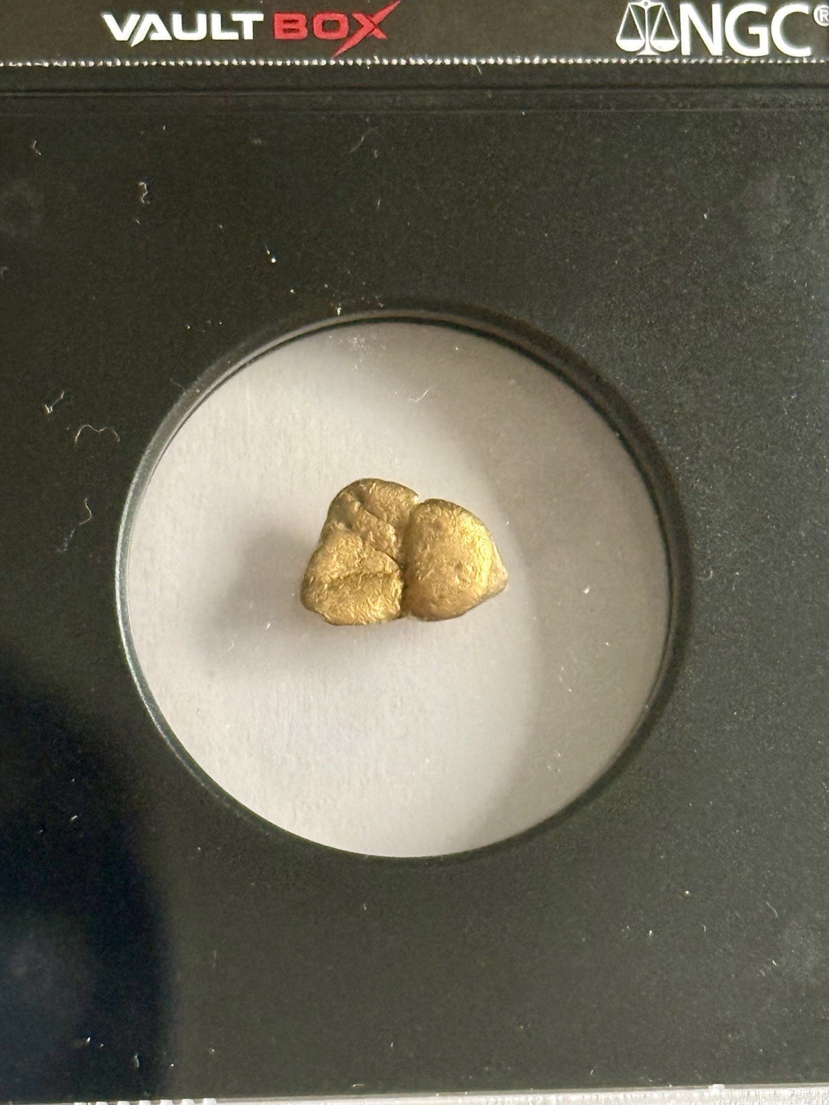 Mexico Gold Nugget 1.29 Grams Sanoyta Unvaulted Vault Box NGC Certified Vaultbox