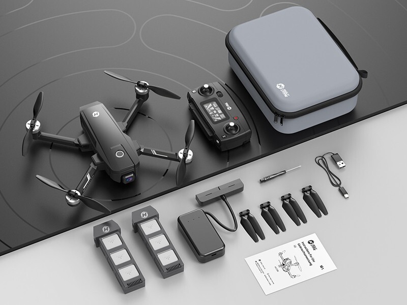 Holy Stone 720E Foldable RC Drone with 4K EIS UHD 130 FOV Camera Brushless 5GHz