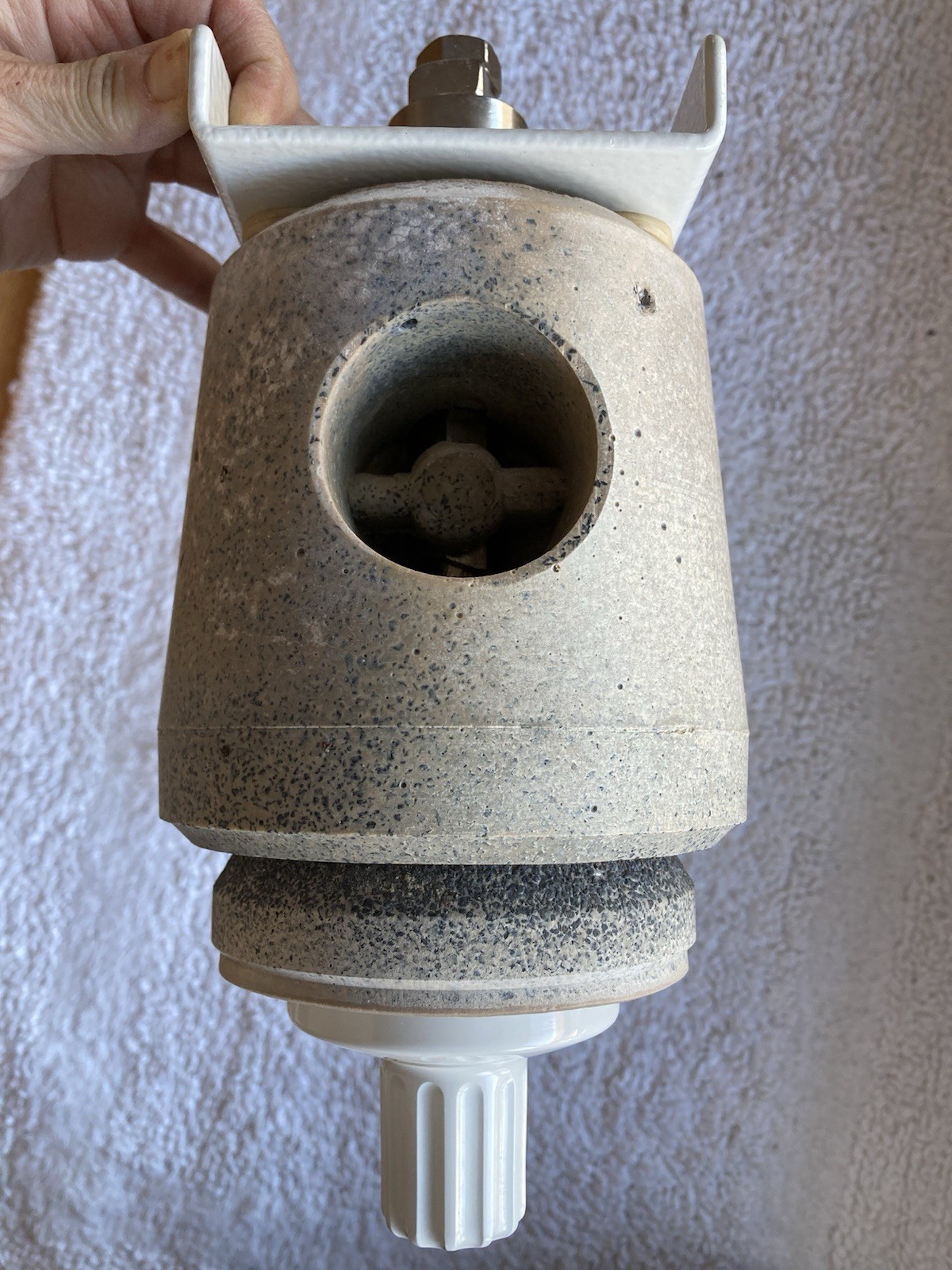 Schnitzer Model OH Hand Grain Mill--millstone & durable metal frame--GERMANY