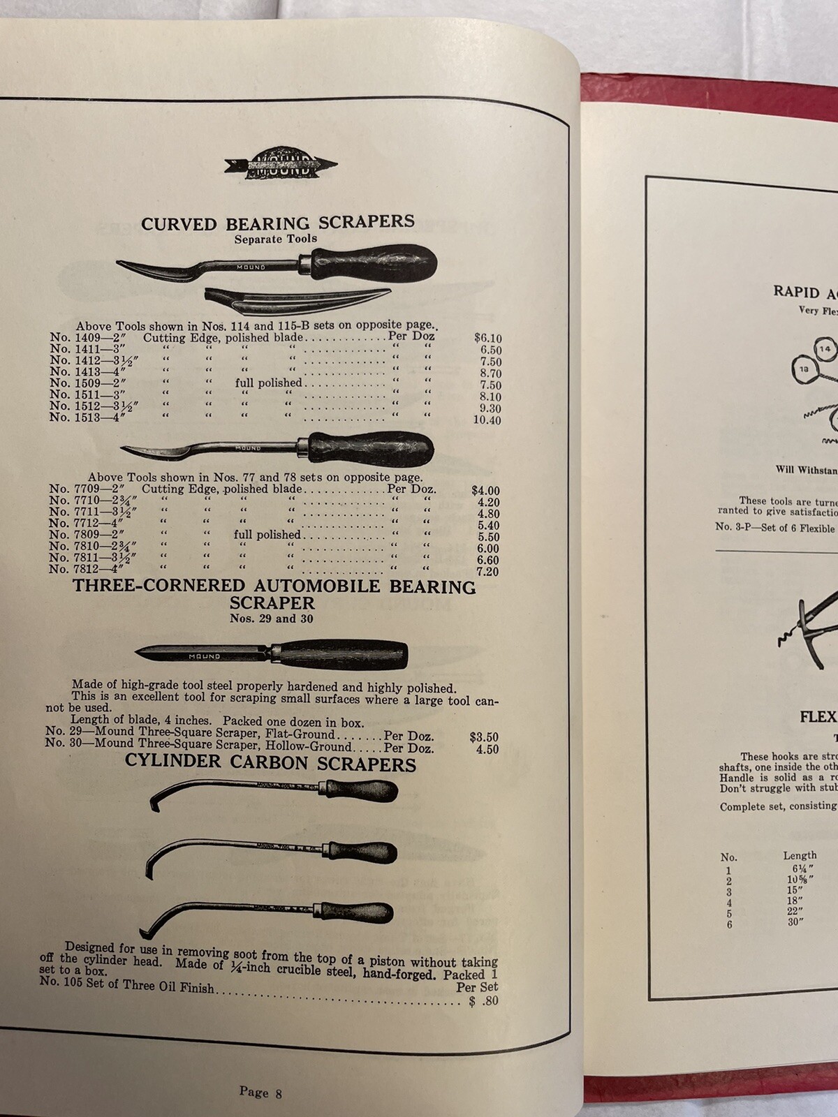 Mounds Tool Company 1940 General Catalog No. 10 St. Louis