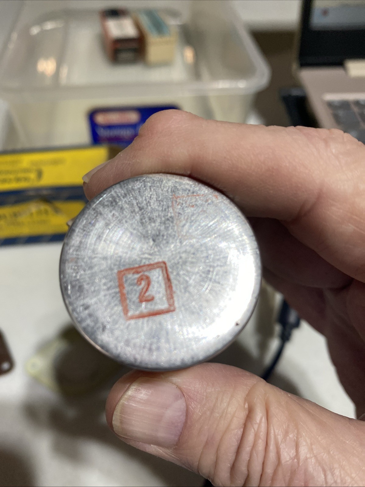 Cornell Dubilier capacitor vintage C1261 UPT-645-4235