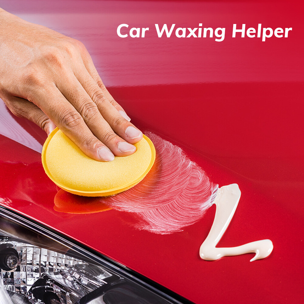 12PCS Car Wax Applicator Polish Foam Sponge Wax Cleaning Detailing Pads