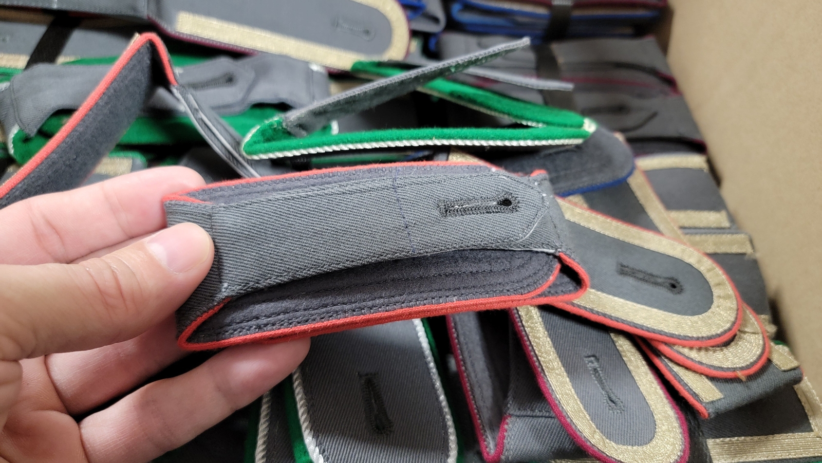 10 PACK German Army Rank Shoulder Boards - Military Surplus