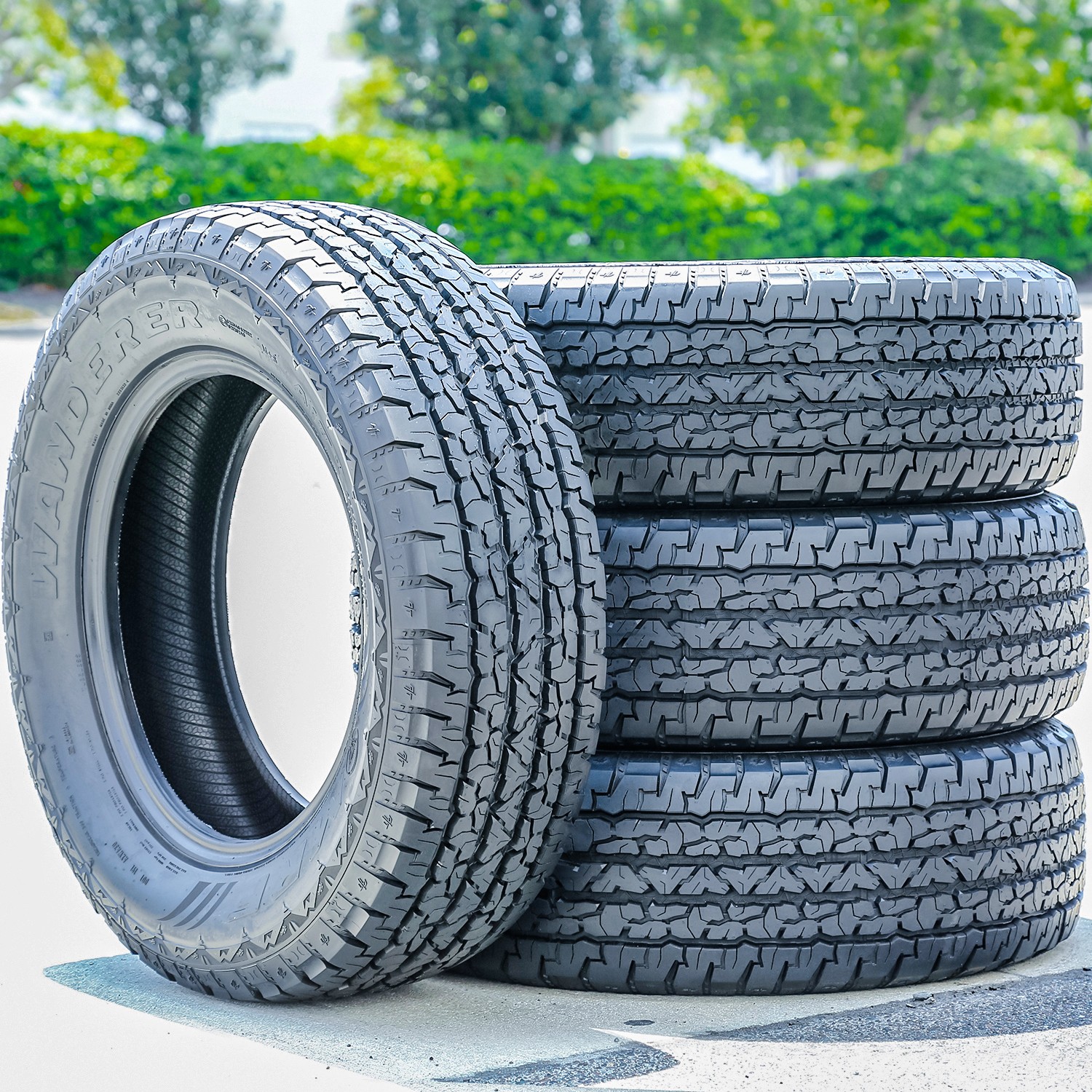 4 Tires MRF Wanderer A/T A3 255/65R18 111T AT All Terrain