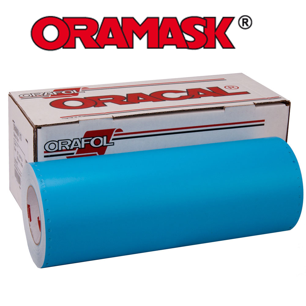 ORAMASK 813 Paint Mask Stencil Firm 3mil, Adhesive Water-based - 24" x 10YD Roll