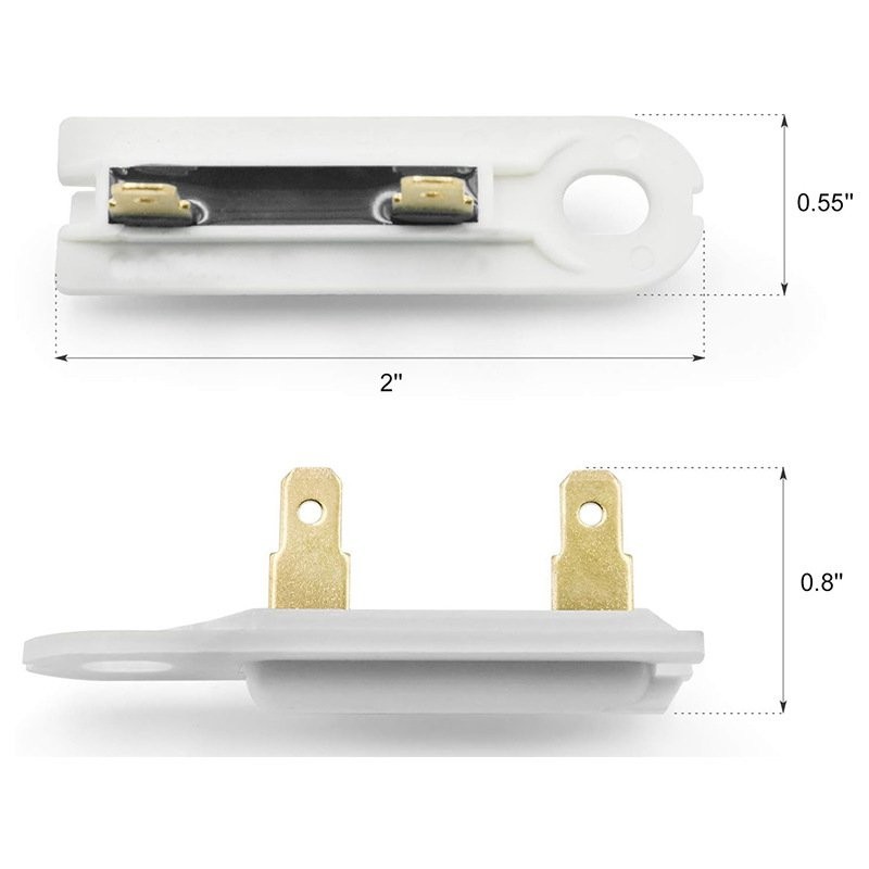 3392519 for Whirlpool Kenmore Dryer Thermal Fuse AP6008325 PS11741460 US Stock