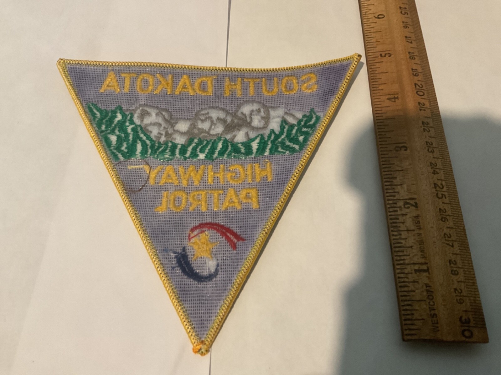 South Dakota Highway Patrol full size collectable patch New and Full Size