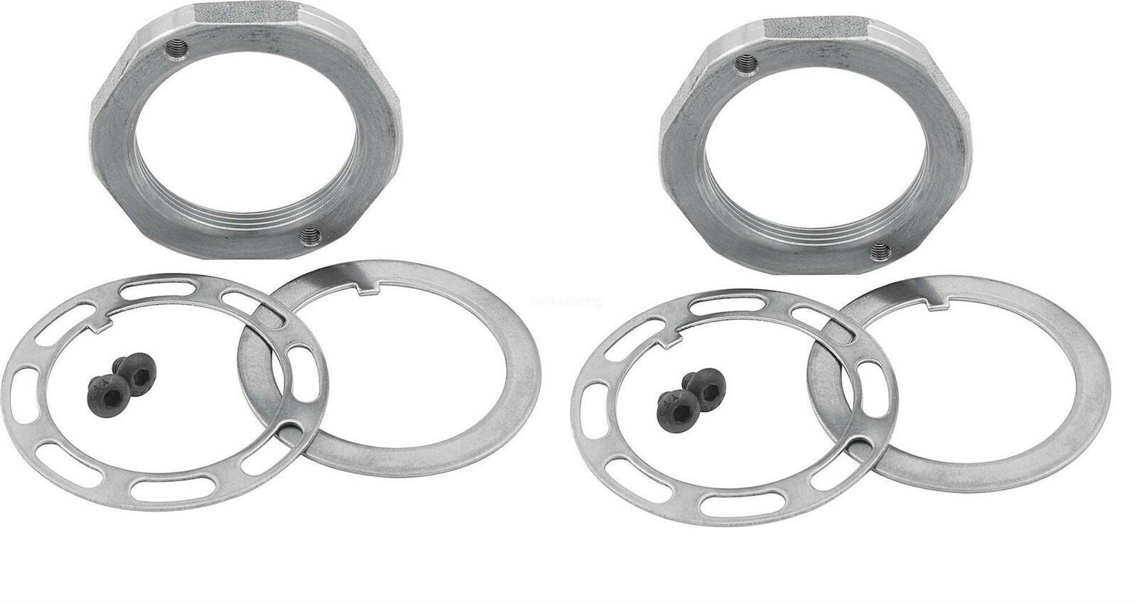 Spindle Nut Kit for 2" Pin Steel Allstar, Howe, PCR 5x5 & most wide 5 hubs PAIR