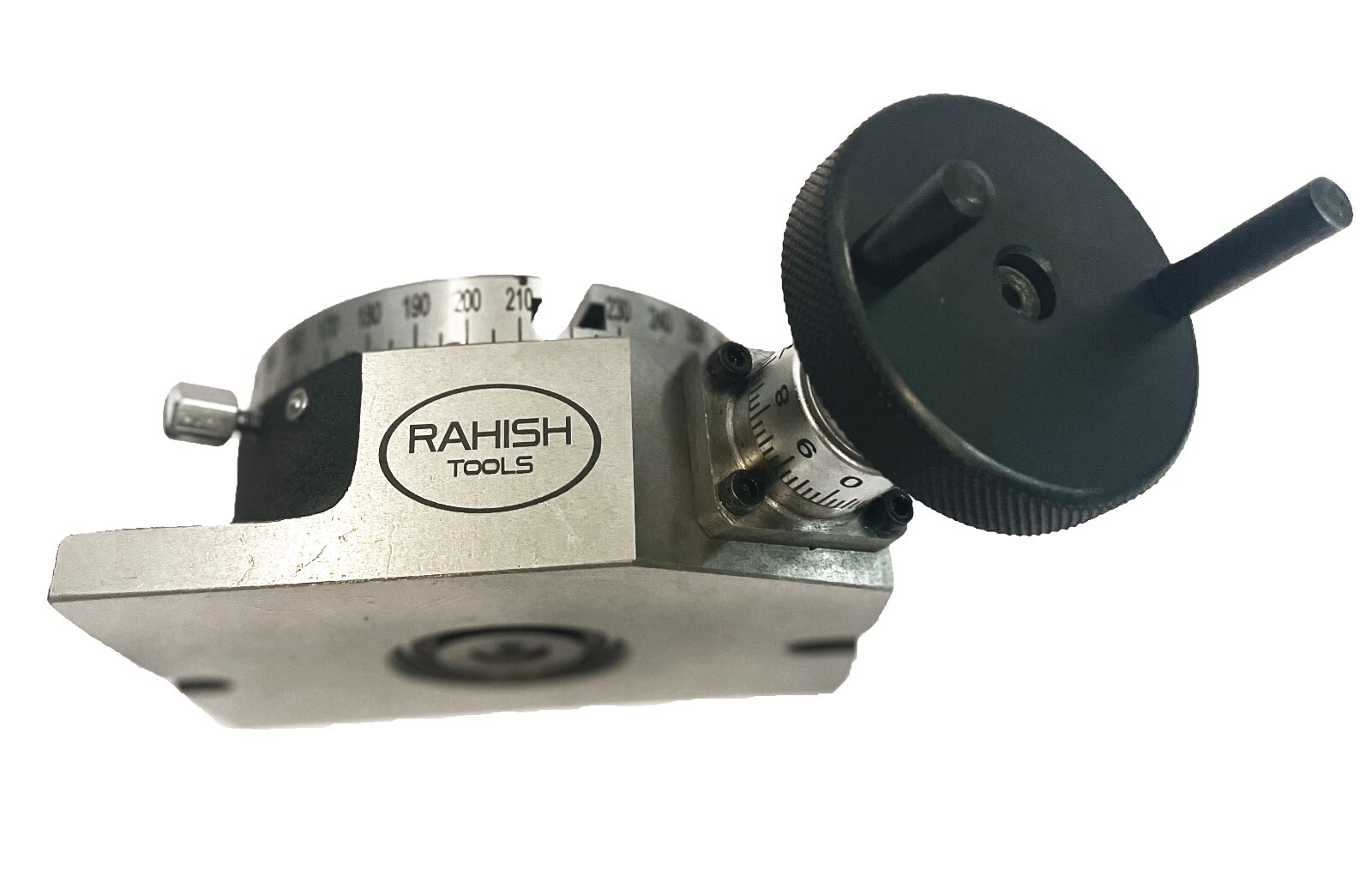 4" 100 mm Rotary Table Horizontal And Vertical With 65 mm 3 Jaw Chuck Backplate