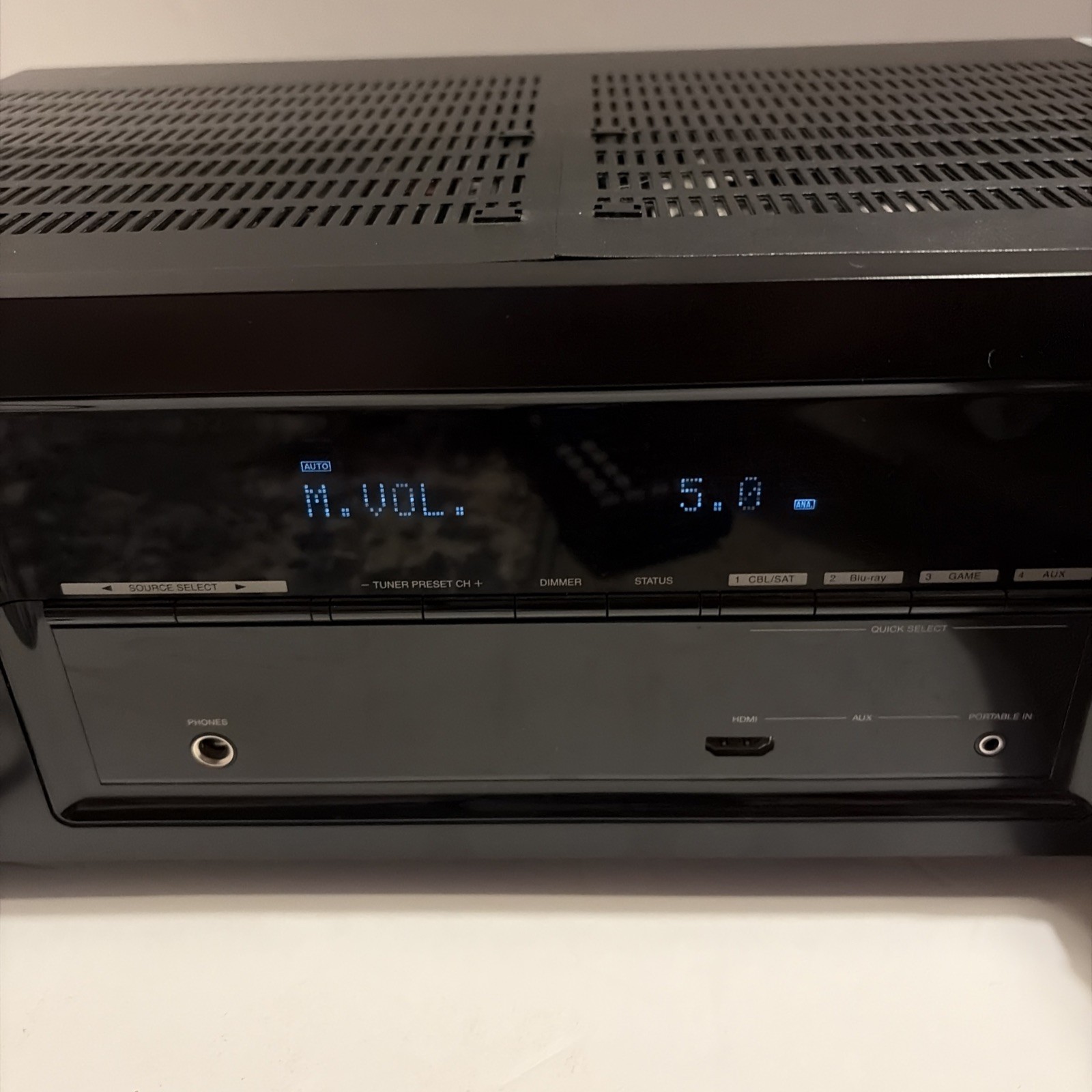 Denon AVR-1513 5.1 Ch HDMI Network Home Theater Receiver Stereo + Remote Bundle