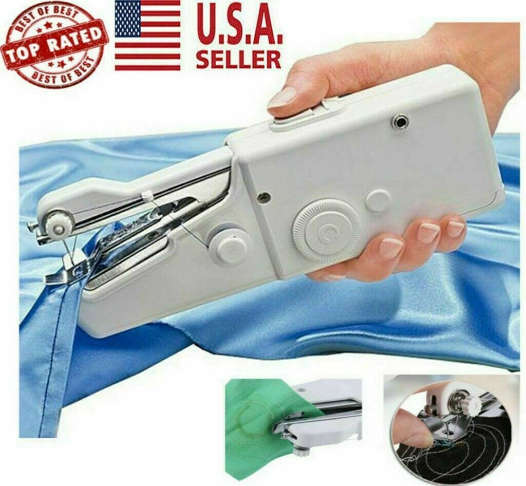 Mini Portable Smart Electric Tailor Stitch Hand-held Sewing Machine Home Travel