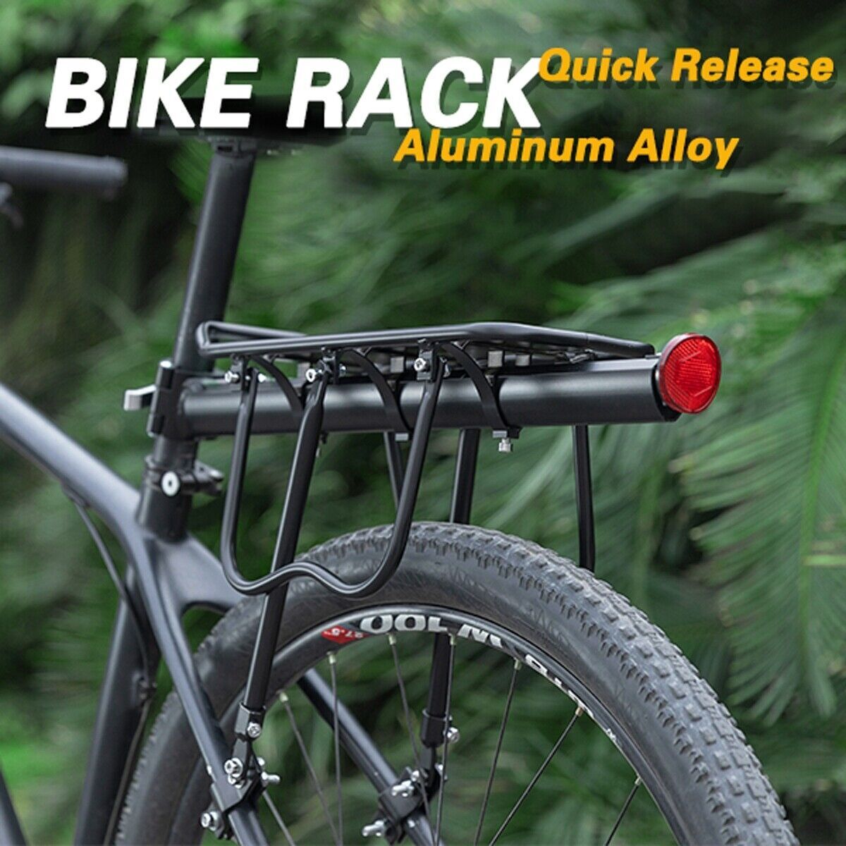 Bike Rear Rack Carrier Pannier Luggage Cargo Bicycle Mountain Bike With Fender