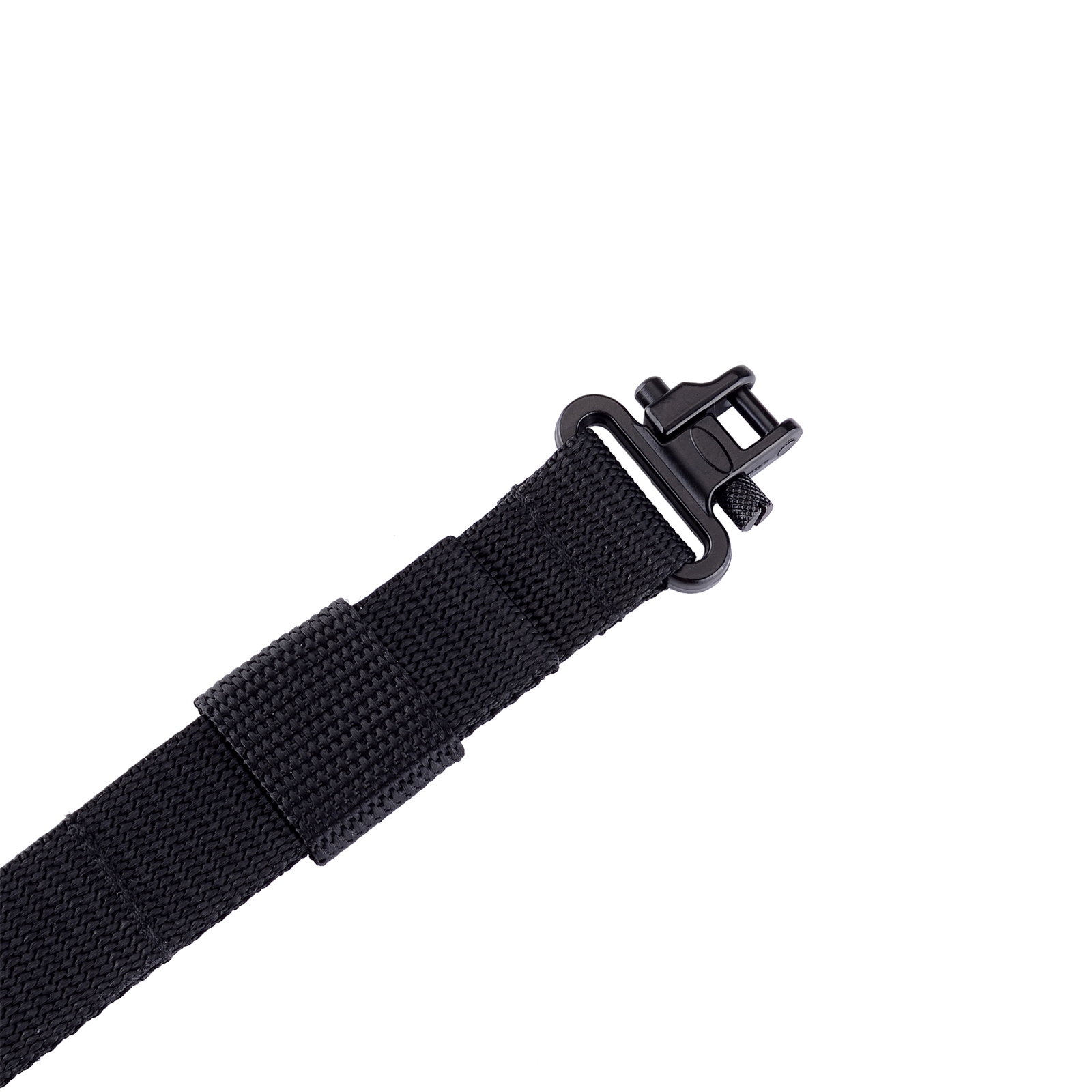 Black 2 Point Gun Sling with Shoulder Padding & Swivel Alloy Length Adjuster