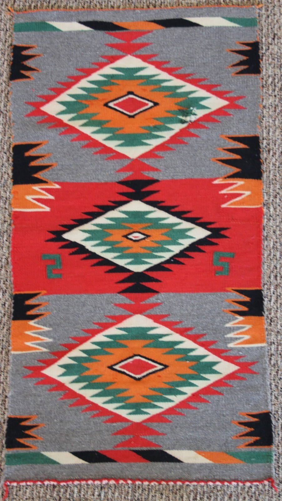 Vintage Navajo "Germantown" Throw